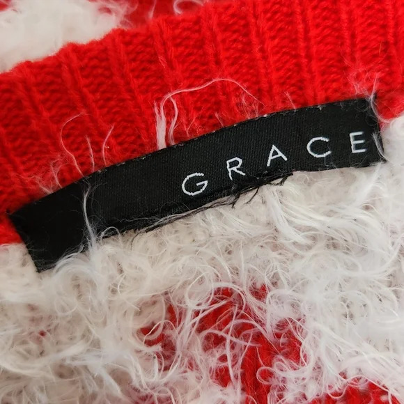 Eyelash Knit Gingerbread Christmas Sweater - Picture 9 of 9